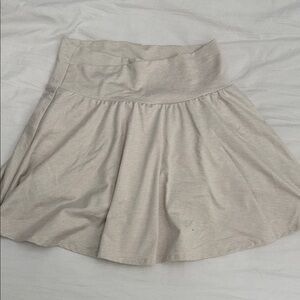 Old Navy Cream Skater Skirt